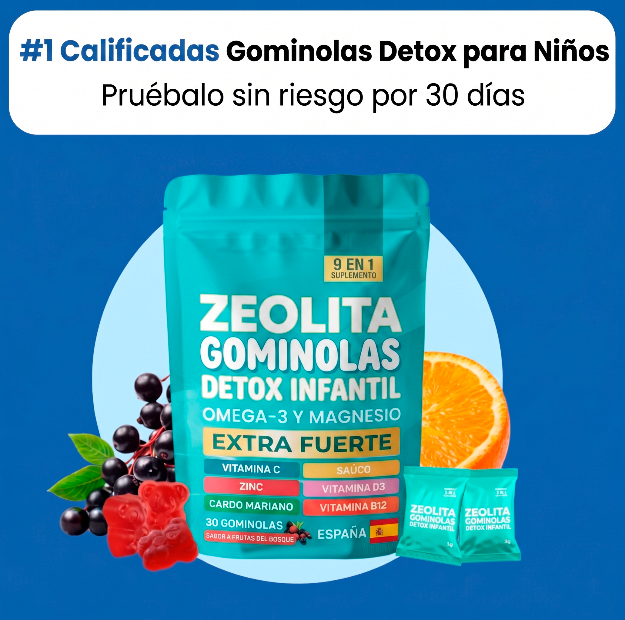 Gominolas Detox para Niños Nutrigom® – Gelatina de origen vegetal