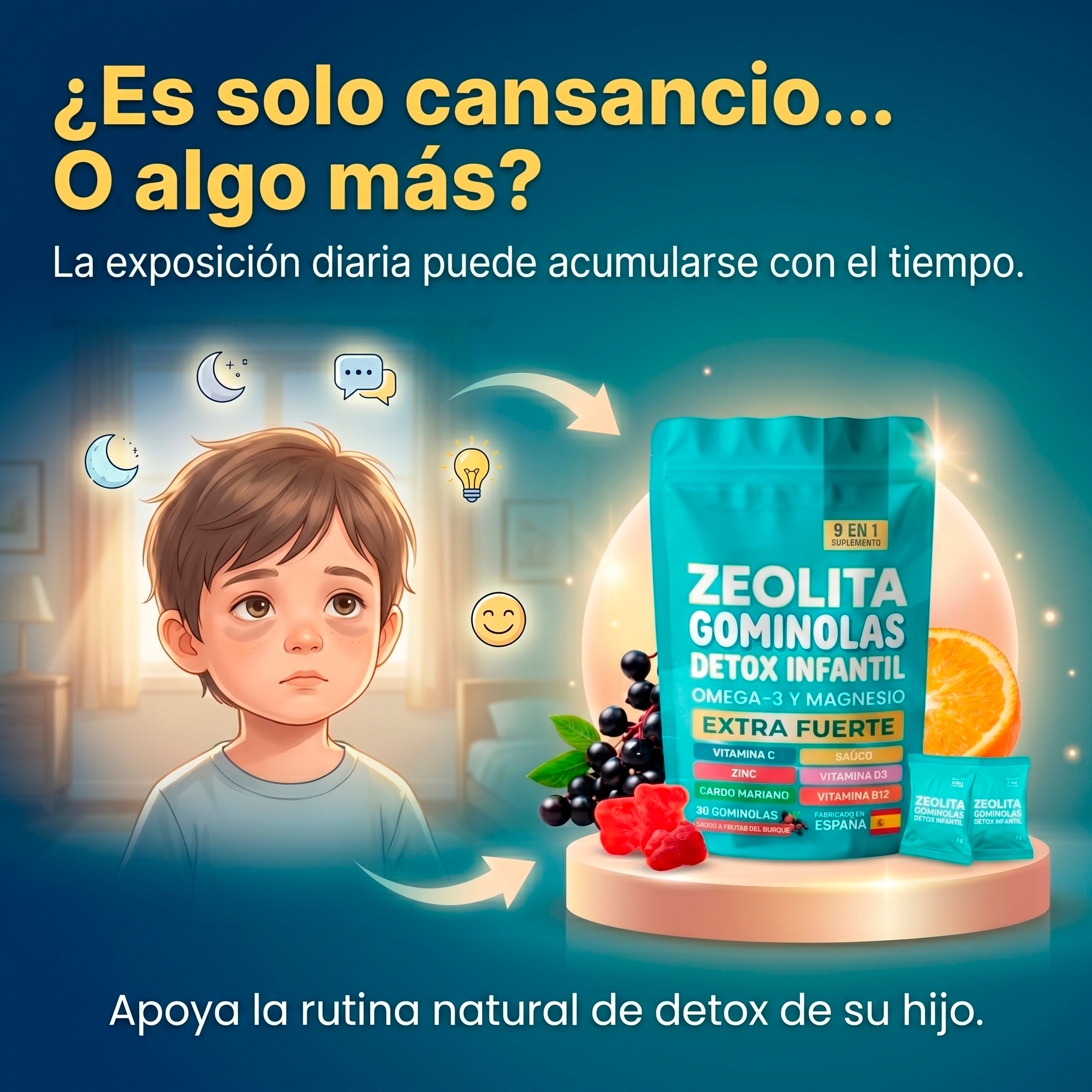 Gominolas Detox para Niños Nutrigom® – Gelatina de origen vegetal